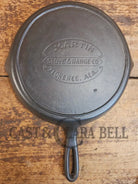Gorgeous and harder to find Martin Stove & Range No. 7 Skillet Griddle with Hamburger Logo. Versatile restored and