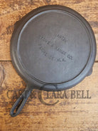 Gorgeous and harder to find Martin Stove & Range No. 8 Skillet Griddle with early Block Logo. Versatile restored and