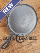 Gorgeous and harder to find Martin Stove & Range No. 8 Skillet Griddle with Hamburger Logo. Versatile restored and