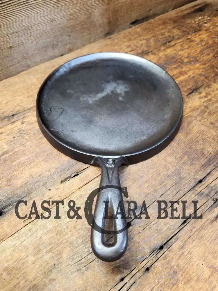 Gorgeous And Harder To Find Martin Stove & Range No. 8 Skillet Griddle With Hamburger Logo.