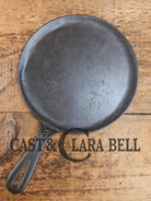 Gorgeous and harder to find Martin Stove & Range No. 8 Skillet Griddle with Hamburger Logo. Versatile restored and