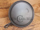 Gorgeous and not often seen #9 Puritan round griddle by Griswold. Perfect for everyday pancakes grilled cheese or oven