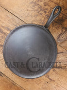 Gorgeous and not often seen #9 Puritan round griddle by Griswold. Perfect for everyday pancakes grilled cheese or oven