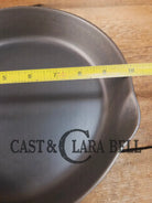 Gorgeous and unique! 1930’s era Griswold #8 Cast Iron Skillet with Heat Ring 755. Similar to the Victor design. Great