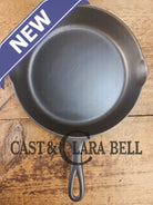 Gorgeous and unique! 1930’s era Griswold #8 Cast Iron Skillet with Heat Ring 755. Similar to the Victor design. Great