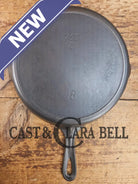 Gorgeous and unique! 1930’s era Griswold #8 Cast Iron Skillet with Heat Ring 755. Similar to the Victor design. Great