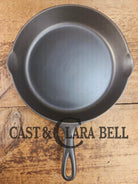 Gorgeous and unique! 1930’s era Griswold #8 Cast Iron Skillet with Heat Ring 755. Similar to the Victor design. Great