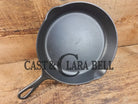 Gorgeous and unique! 1930’s era Griswold #8 Cast Iron Skillet with Heat Ring 755. Similar to the Victor design. Great