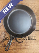 Gorgeous and unique! 1930’s era Griswold #8 Cast Iron Skillet with Heat Ring 755. Similar to the Victor design. Great
