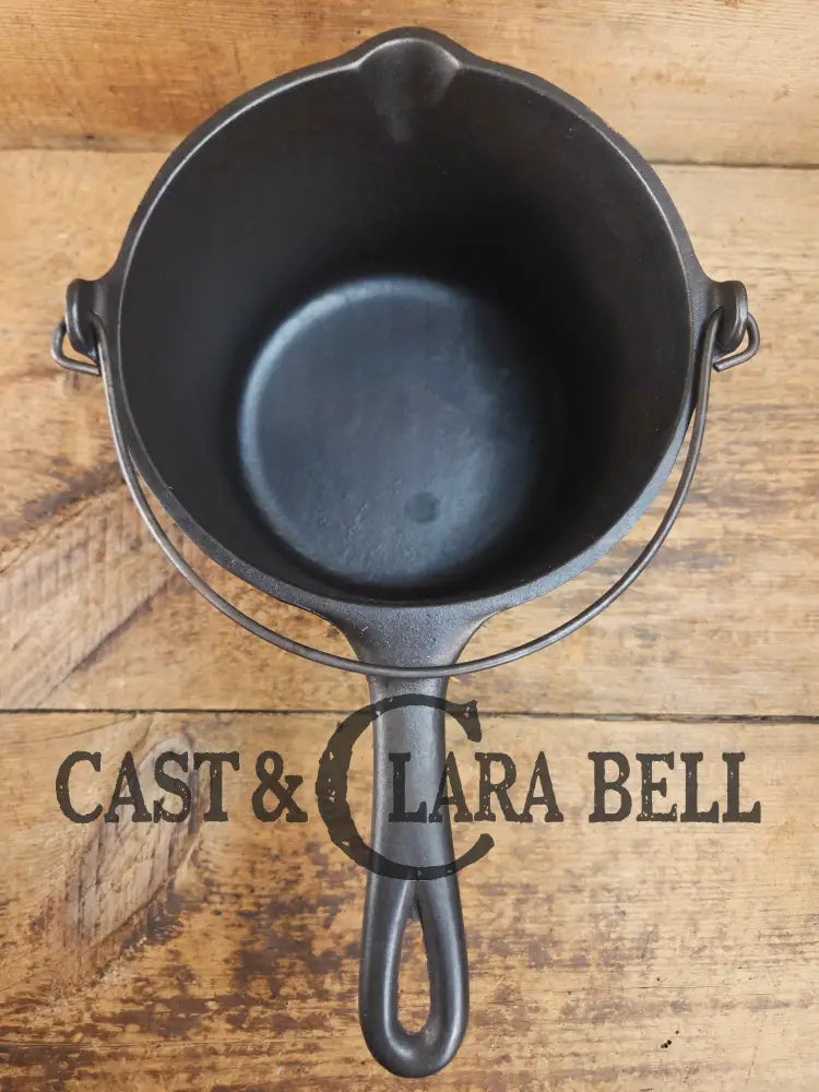 Gorgeous and Unique! 1930’s Wagner Ware Deep Fat Fryer c/n 1265. Restored and Ready To Use! Dutch Ovens Trivets &