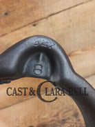 GORGEOUS! Awesome 1920’s Slant Log Griswold #8 Waffle Iron 314/313 with Fully marked Base 327. Ready to make crispy