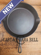 Gorgeous Big Bacon Skillet HTF 1890’s 6th Series Erie (Griswold) #11 717 Cast Iron Skillet Skillet