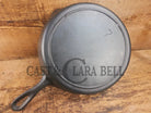 Gorgeous. Classic 1910’s Lodge #7 Cast Iron Skillet Three Notch. Light sleek and ready to cook with! Skillet