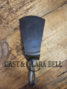 Gorgeous custom made #9 710 A Griswold Cast Iron Spatula. Reclaimed 1910’s Griswold Slant ERIE skillet. Awesome gift