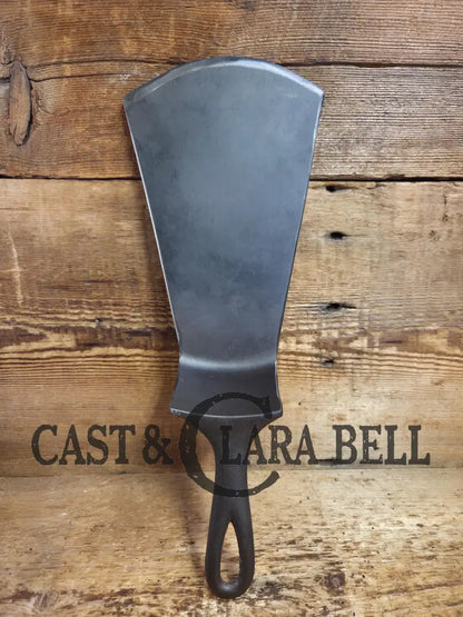 Gorgeous custom made #9 710 A Griswold Cast Iron Spatula. Reclaimed 1910’s Griswold Slant ERIE skillet. Awesome gift