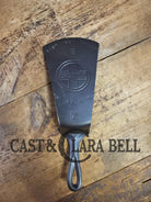 Gorgeous custom made #9 710 Griswold Cast Iron Spatula. Reclaimed 1920’s Griswold Large Block Smooth Bottom skillet.