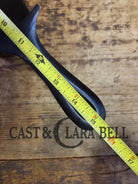 Gorgeous custom made #9 710 Griswold Cast Iron Spatula. Reclaimed 1920’s Griswold Large Block Smooth Bottom skillet.