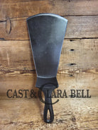 Gorgeous custom made #9 710 Griswold Cast Iron Spatula. Reclaimed 1920’s Griswold Large Block Smooth Bottom skillet.