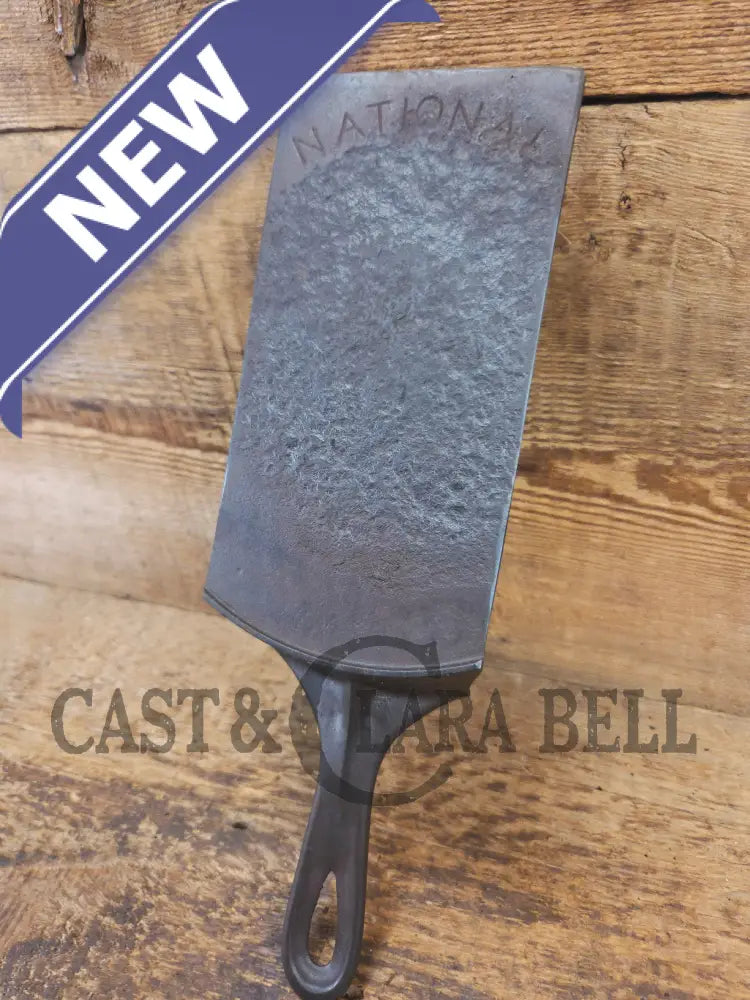 Gorgeous custom made Wagner Cast Iron Skillet Spatula. From a National Skillet. AMAZING craftmanship SC24 - Spatula