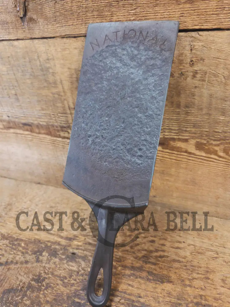 Gorgeous custom made Wagner Cast Iron Skillet Spatula. From a National Skillet. AMAZING craftmanship SC24 - Spatula