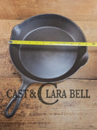 GORGEOUS! Early 1900’s Era #9 Wapak straight block bacon skillet. One of a kind piece for your gourmet kitchen! Skillet