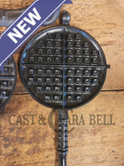 GORGEOUS. Early 1900’s Griswold New American No. 8 Waffle Iron with Low Base 976 C/977 C - Waffle Iron