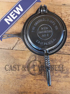 GORGEOUS. Early 1900’s Griswold New American No. 8 Waffle Iron with Low Base 976 C/977 C - Waffle Iron