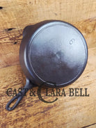 Gorgeous Early 1900’s Lodge #6 Skillet with Single Notch Heat Ring with ’I’ makers mark. Not an easy one to find.