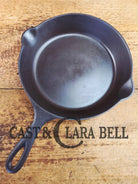 Gorgeous Early 1900’s Lodge #6 Skillet with Single Notch Heat Ring with ’I’ makers mark. Not an easy one to find.