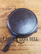 Gorgeous Early 1900’s Lodge #6 Skillet with Single Notch Heat Ring with ’I’ makers mark. Not an easy one to find.