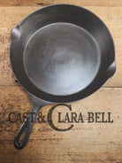 Gorgeous early 1900’s Wapak #9 (#102) cast iron skillet. Made with Erie pattern restored and Ready to Use! Skillet