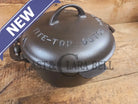 GORGEOUS. Griswold #7 fully marked Tite-Top Dutch Oven 2603 high dome fully marked lid 2604 - Dutch Ovens Trivets &