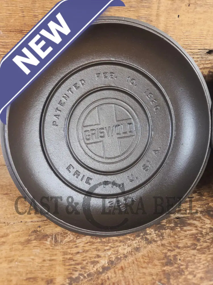GORGEOUS. Griswold #7 fully marked Tite-Top Dutch Oven 2603 high dome fully marked lid 2604 - Dutch Ovens Trivets &