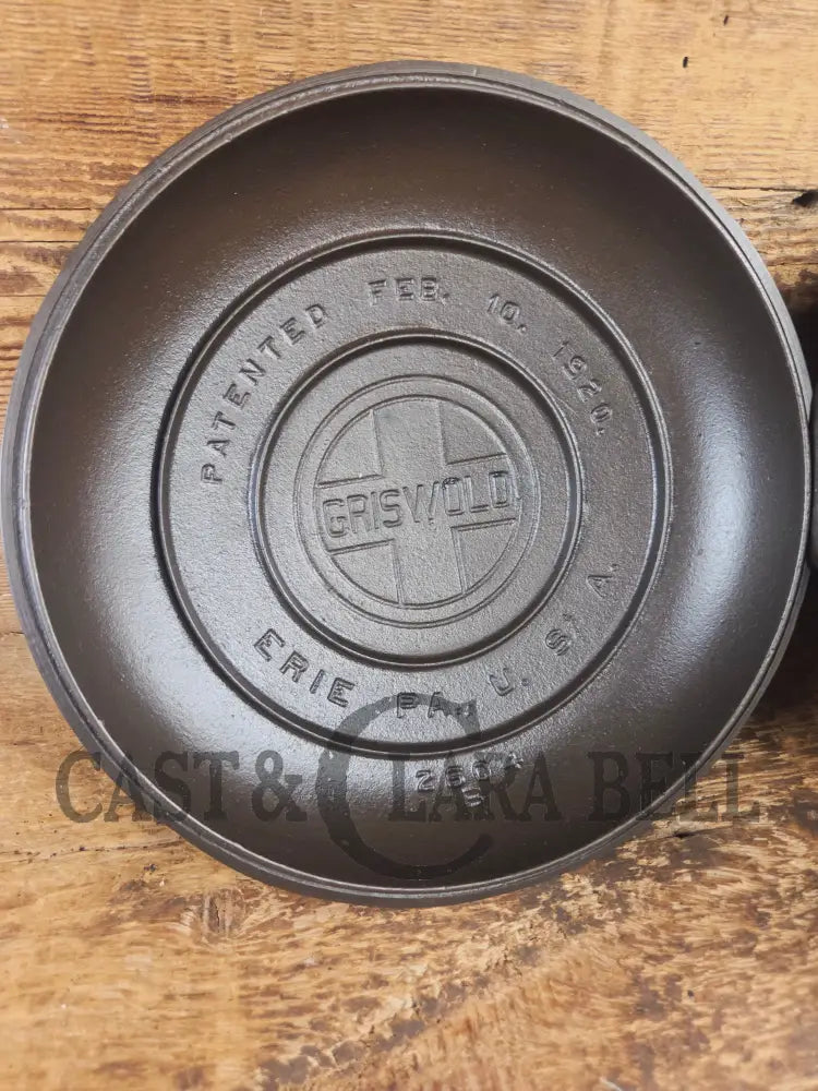 GORGEOUS. Griswold #7 fully marked Tite-Top Dutch Oven 2603 high dome fully marked lid 2604 - Dutch Ovens Trivets &