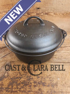 Gorgeous Griswold #8 Tite-Top Dutch Oven Erie PA USA p/n 1278 B with Button Top Logo Lid. Great for soups stews and