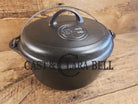 Gorgeous Griswold #8 Tite-Top Dutch Oven Erie PA USA p/n 1278 C with Button Top Logo Lid. Great for soups stews and