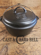 Gorgeous Griswold #8 Tite-Top Dutch Oven Erie PA USA p/n 1278 C with Button Top Logo Lid. Great for soups stews and
