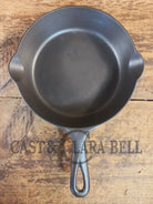 Gorgeous! Griswold No. 5 Cast Iron Skillet with Small Block Logo and Smooth Bottom 724 H - Skillet