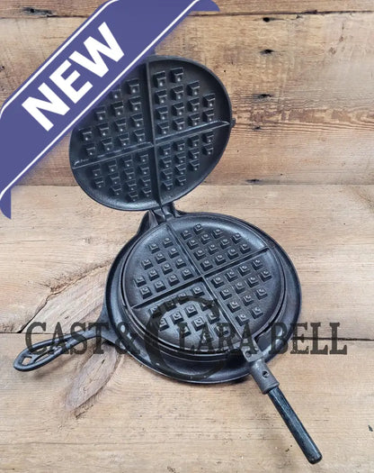 Gorgeous! Hard To Find Early 1900’S (Erie Logo Era) Griswold New American Style #9 Waffle Iron!