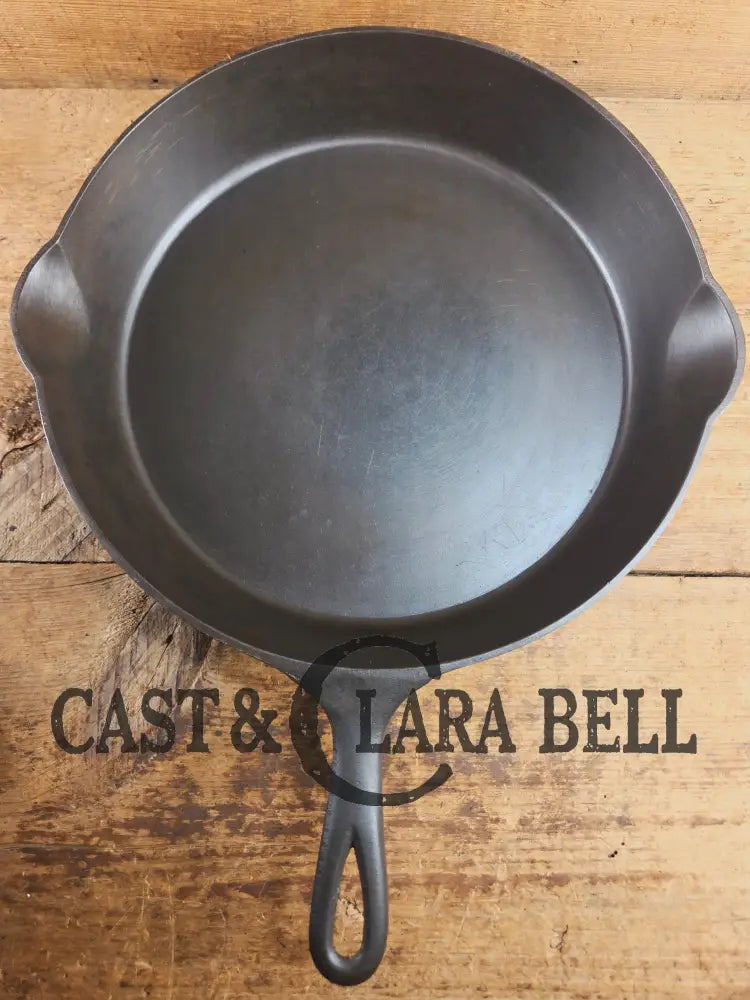 Gorgeous! HTF 1890’s Sixth Series Erie (Griswold) #11 Cast Iron Skillet. Huge!! Skillet