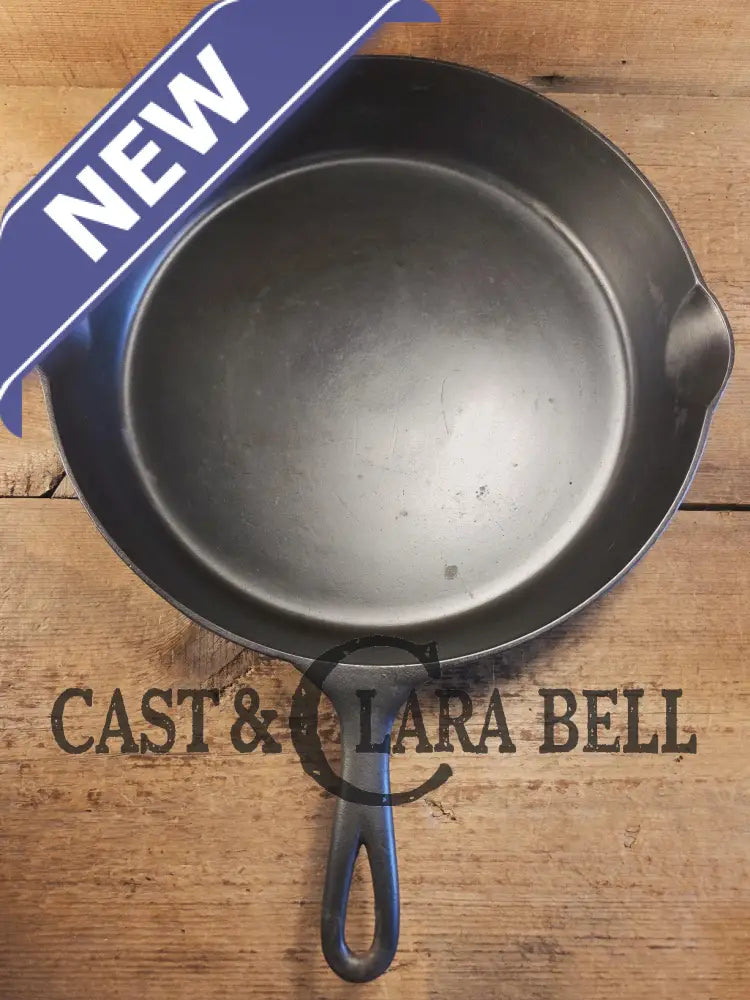 Gorgeous! HTF 1890’s Third Series Erie (Griswold) #12 Cast Iron Skillet. Huge!! Skillet