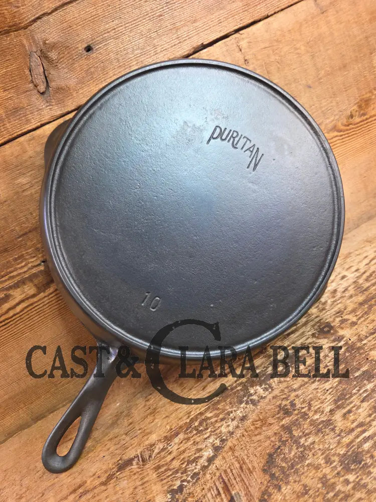 Gorgeous HTF Favorite Stove and Range made Puritan No. 10 Skillet Skillet