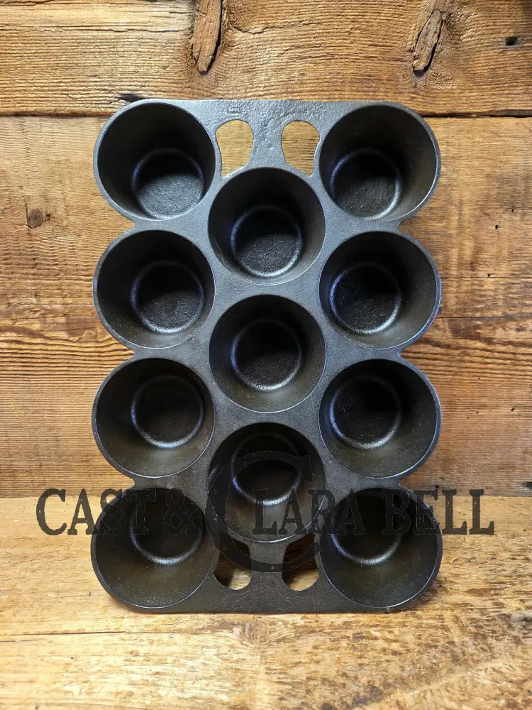 Gorgeous HTF Griswold’s Puritan #10 11-cup Popover Pan 1512. Restored and Ready To Use! Bakeware