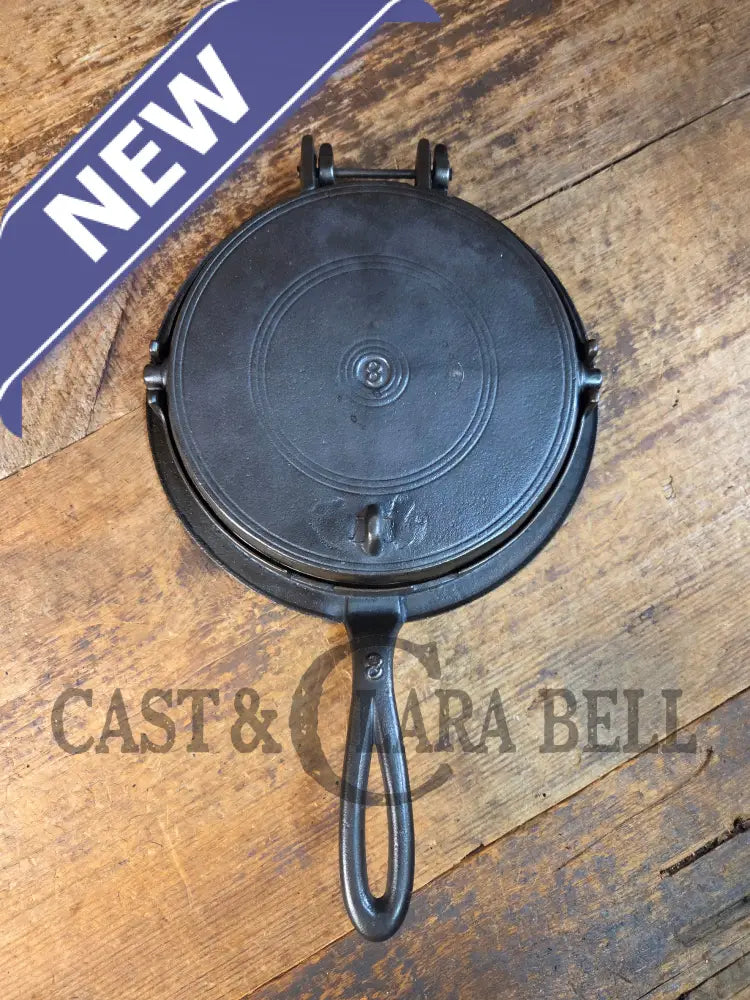 GORGEOUS late 1800’s Orr Painter & Co. style Unknown Maker Waffle Iron - Waffle Iron