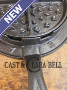 Gorgeous! Mid 1800’s #8-9 Decorative A&J Cox Inc Philadelphia PA cast waffle iron - Waffle Iron