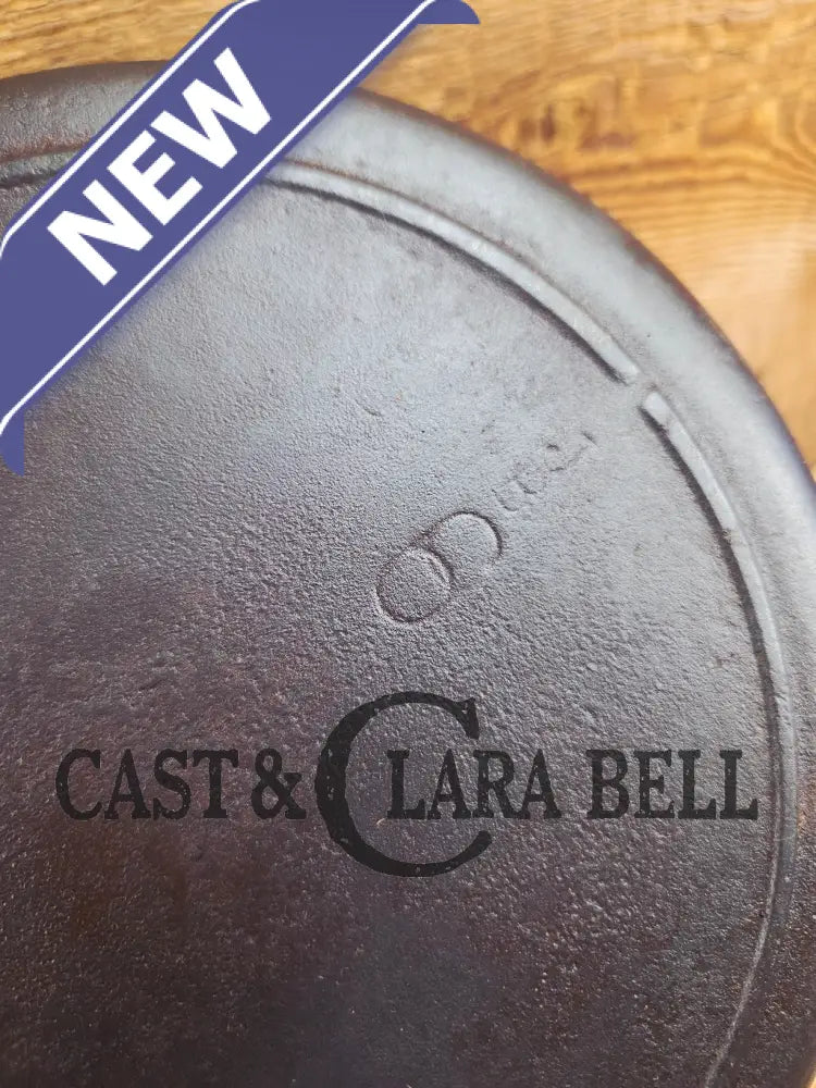 Gorgeous Mid 1900’s Lodge #6 Skillet with Three Notch Heat Ring with ’JB’ makers mark. Perfect for saute & sides (Copy)