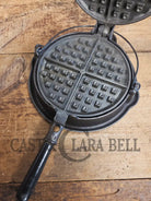 Gorgeous original complete Favorite Piqua tall base waffle iron. Est 1920’s and makes crispy waffles! (Copy) Waffle Iron