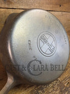 Gorgeous Patina! Early 1930’s Griswold #9 Cast Iron Skillet Large Block Logo ’Erie,’ 710 - Skillet