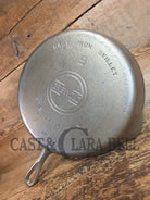 Gorgeous Patina! Early 1930’s Griswold #9 Cast Iron Skillet Large Block Logo ’Erie,’ 710 - Skillet