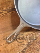 Gorgeous Patina! Early 1930’s Griswold #9 Cast Iron Skillet Large Block Logo ’Erie,’ 710 - Skillet